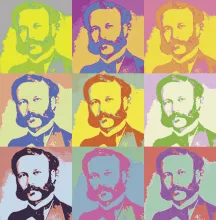 Henry Dunant Popart